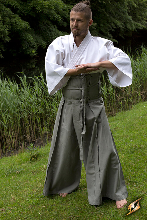 Traditional Japanese Hakama Pants Kendo Budo Samurai Kimono - Etsy Hong Kong