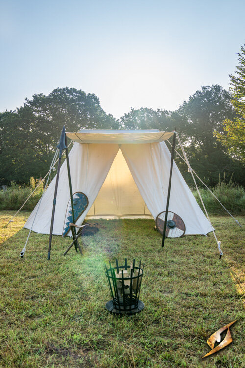 Canvas shop wedge tent