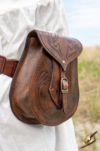 Compass - W. Leather Pouch - Epic Armoury